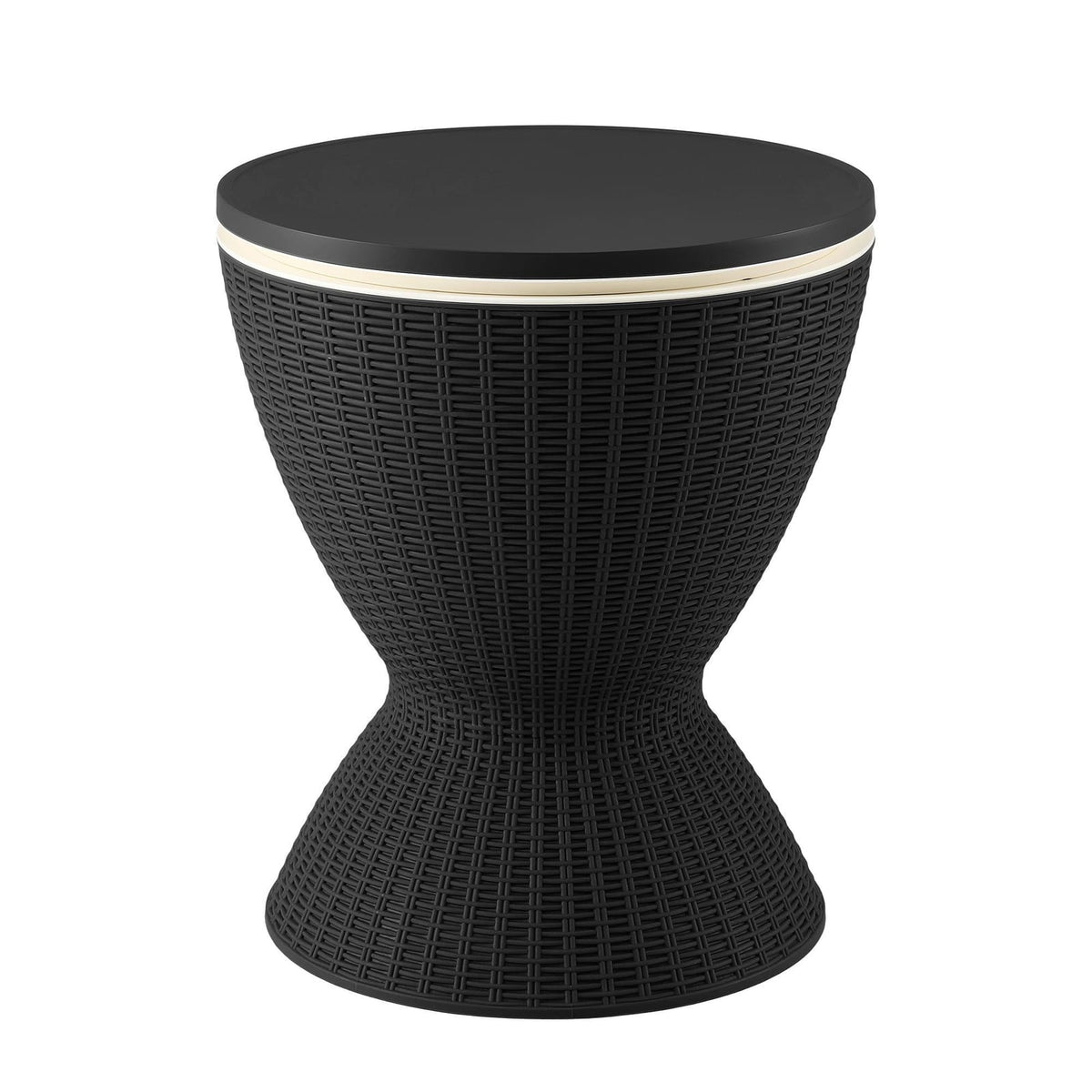 Black table king, rear view