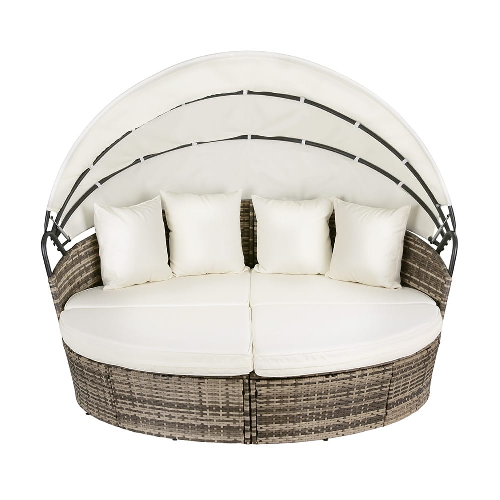 Outdoor Day Bed Lounge Setting 162x180x148cm