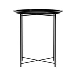 Coffee Side Table Steel Outdoor Furniture Indoor Desk Patio Garden