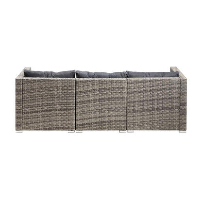  Outdoor Lounge Setting 5pc Wicker Sofa Set Rattan Patio Garden Furniture
