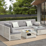 Outdoor Sofa Set 4/6 Seater Wicker Rattan Lounge Setting