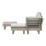 6 Piece Outdoor Furniture Sofa Set Wooden Lounge Setting