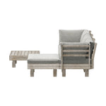 4 Seater Outdoor Sofa Set Lounge Setting Table Chair