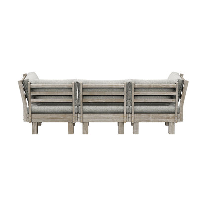 4 Seater Outdoor Sofa Set Lounge Setting Table Chair