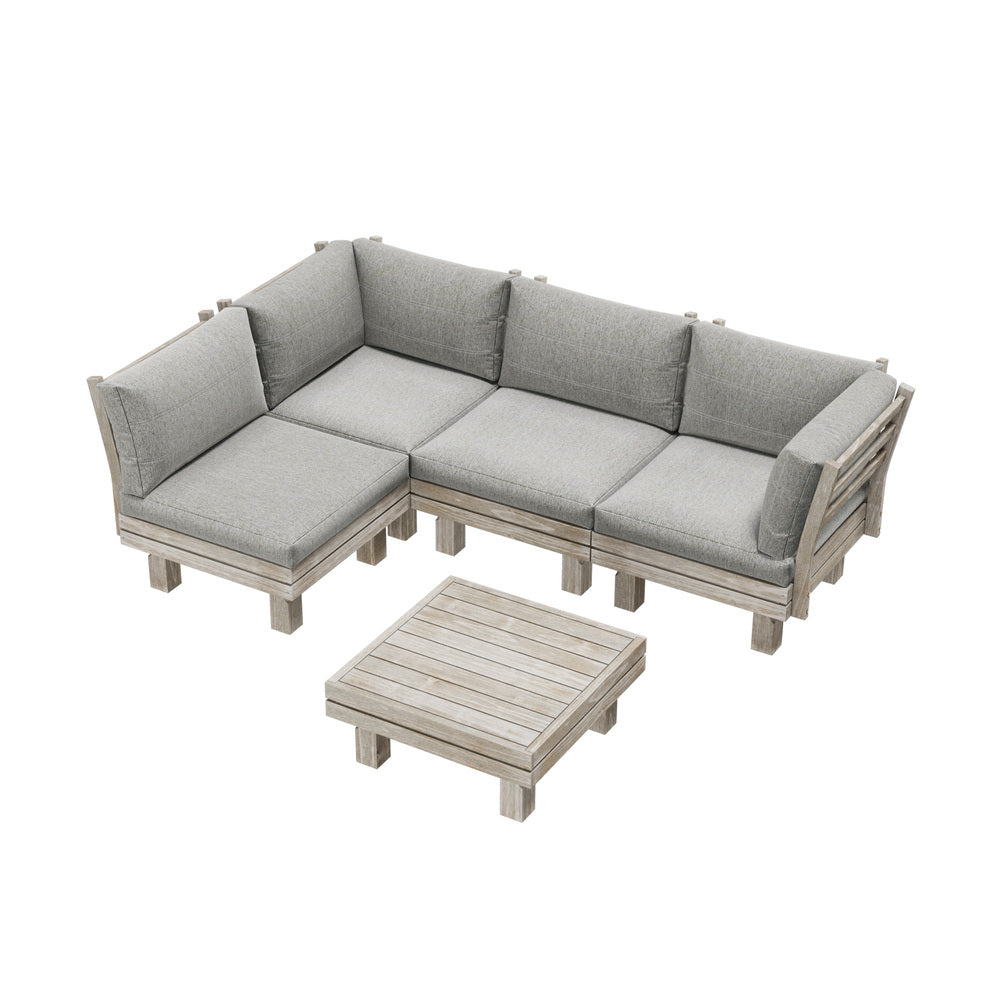4 Seater Outdoor Furniture Sofa Set Lounge Setting Garden
