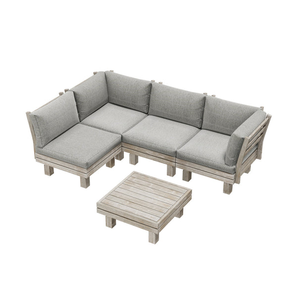  4 Seater Outdoor Furniture Sofa Set Lounge Setting Garden
