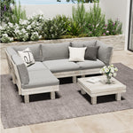 4 Seater Outdoor Furniture Sofa Set Lounge Setting Garden