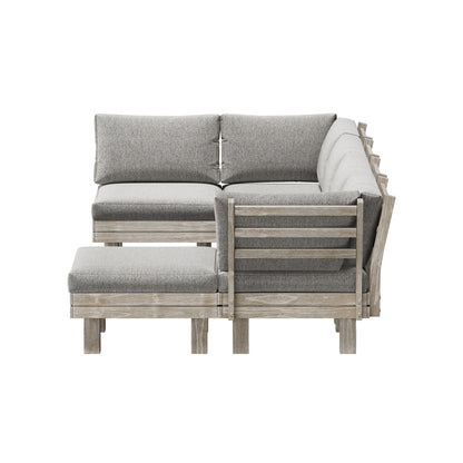 Beige sofa 65x65x28cm, view 8