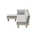 5PCS Outdoor Furniture Sofa Set Wooden Lounge Setting