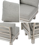 5PCS Outdoor Furniture Sofa Set Wooden Lounge Setting