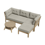 5 Piece Outdoor Sofa Set Garden Lounge Patio Setting