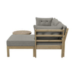 5-Piece Outdoor Sofa Set Garden Lounge Patio Furniture Weather-Resistant