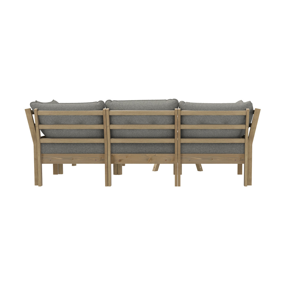5-Piece Outdoor Sofa Set Garden Lounge Patio Furniture Weather-Resistant
