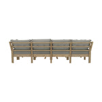 8PCS & 9PCS Outdoor Sofa Set Lounge Patio Furniture Beige Garden Seating Set
