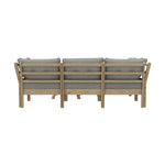 Outdoor Sofa Set 4 Seater Lounge 1 Coffee Table Beige