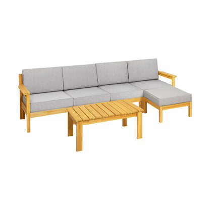 Outdoor Sofa Set Lounge Patio Set 6 Piece