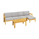 Outdoor Sofa Set Lounge Patio Set 6 Piece