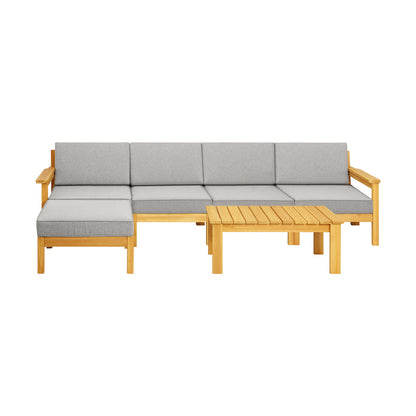 Outdoor Sofa Set Lounge Patio Set 6 Piece