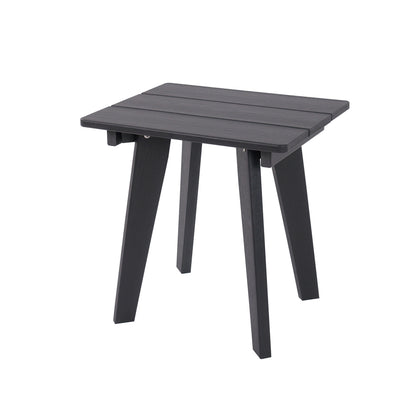 Black table, side view