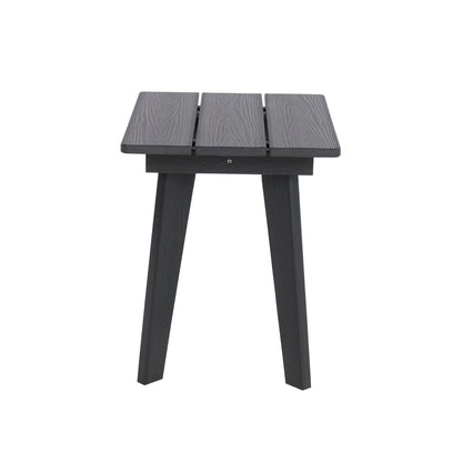 Black table, detail