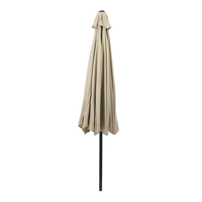 Outdoor Umbrella 3M Beige Shade 300x300x247cm