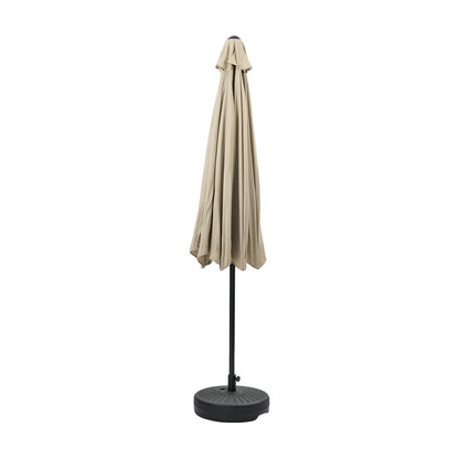 Outdoor Umbrella 3M Beige Shade 300x300x250cm