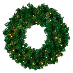 61cm Chadwick LED Christmas Wreath Front Door Holiday Decoration Ornament