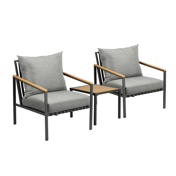  Outdoor Lounge Chairs  & Table Sofa  Set Dining Setting Patio Furniture