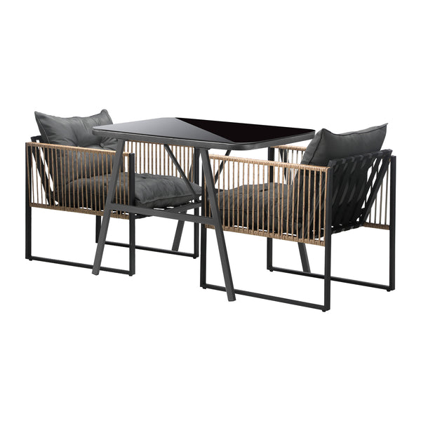  Outdoor Dining Set Patio Table Chairs Set
