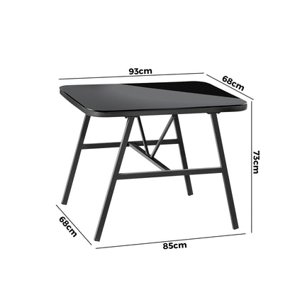 Outdoor Dining Side Table Furniture Lounge Patio Garden Indoor Desk