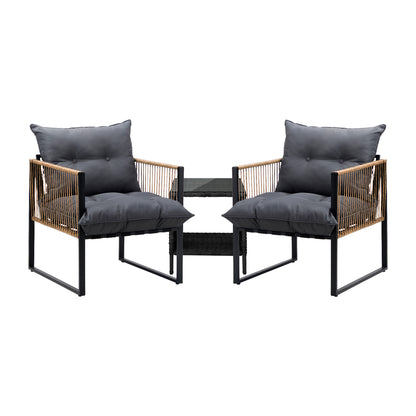 2 Seater Outdoor Patio Lounge Setting