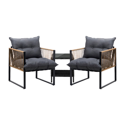 2 Seater Outdoor Patio Lounge Setting