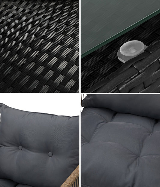 2 Seater Outdoor Patio Lounge Setting