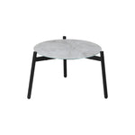 3PCS Outdoor Patio Lounge Set Grey 50cm Coffee Table
