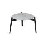 3PCS Outdoor Bistro Set Patio Chair 50cm Coffee Table Textilene