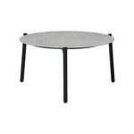 3 Piece Outdoor Patio Set 70cm Table Polyester Chair Rope