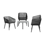 5pc Outdoor Patio Set Lounge Furniture Setting