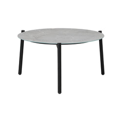 3PCS Outdoor Bistro Set Patio Chair 70cm Grey & WhiteTable Textilene