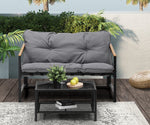 2 Piece Outdoor Patio Set Garden Lounge Setting