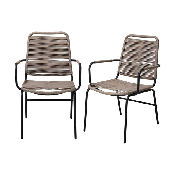  2X Outdoor Dining Chairs Outdoor Patio Chairs Garden Furniture