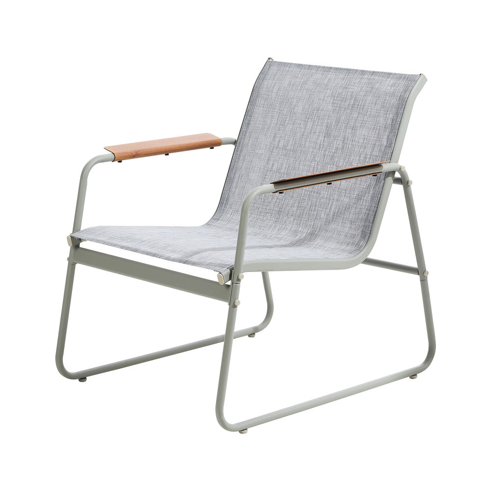 4PCS Outdoor Patio Armchairs Textilene Garden Chairs Set Weather-Resistant