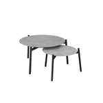 4-Seater Outdoor Lounge Set Grey Patio Furniture Table Chairs Garden Set