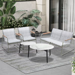 4 Seater Outdoor Lounge Set Patio Coffee Table Set