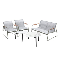 4 Seater Outdoor Lounge Set Patio Coffee Table Set