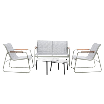 4 Seater Outdoor Lounge Set Patio Coffee Table Set