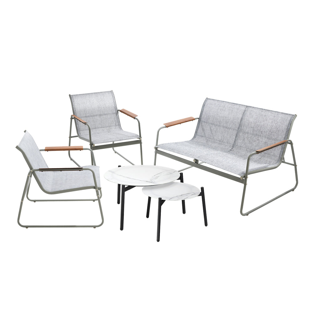 4 Seater Outdoor Lounge Set Patio Coffee Table Set