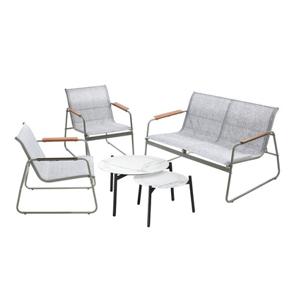 4 Seater Outdoor Lounge Set Patio Coffee Table Set