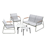 4 Seater Outdoor Lounge Set Patio Coffee Table Set