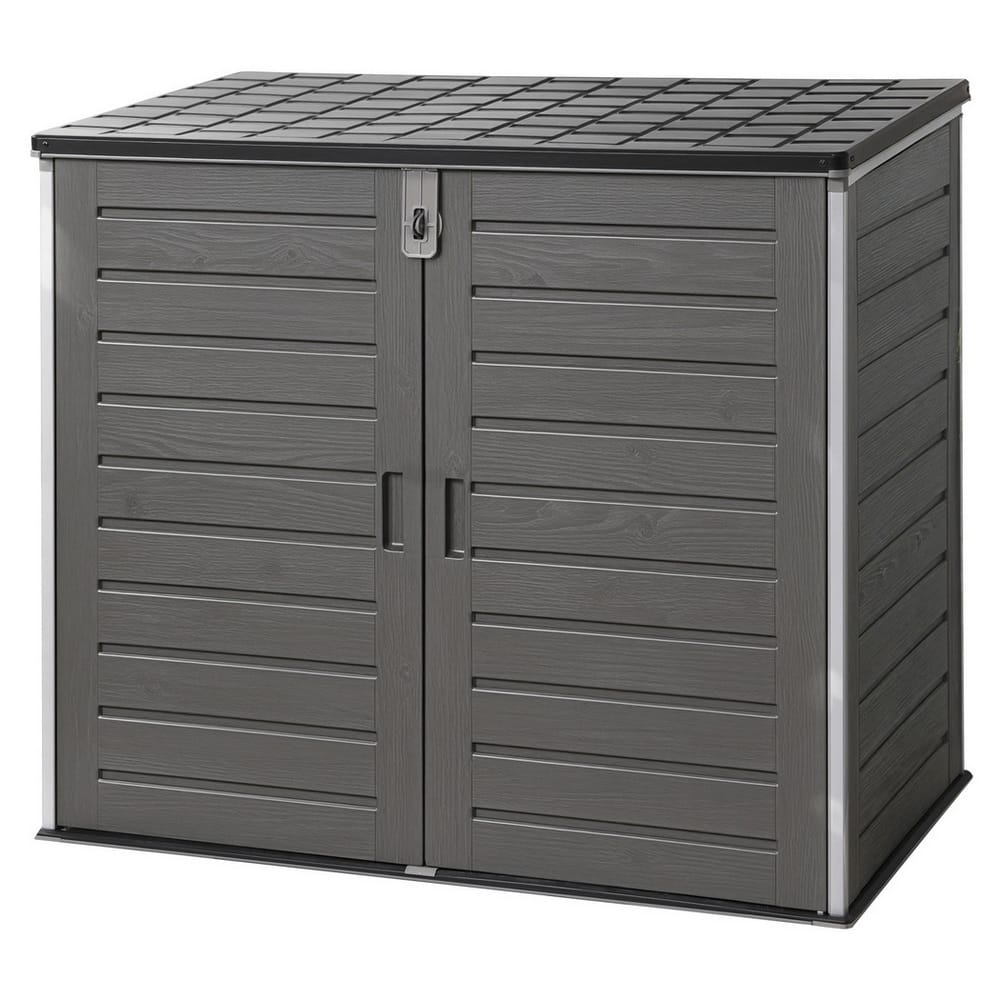 Outdoor Storage Box Large Grey 140x82x121cm