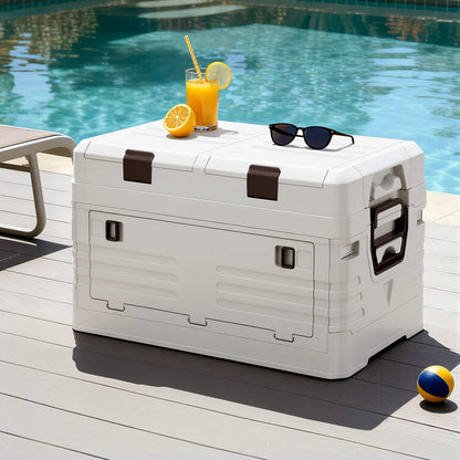 Outdoor Storage Box Foldable 46.5x29x30cm